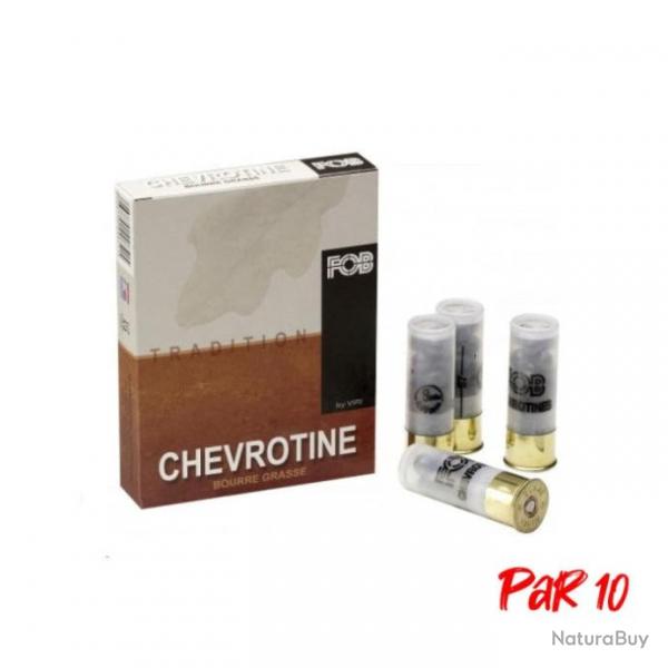 Cartouches FOB Chevrotine - Cal.12/67 - 9 / Par 10
