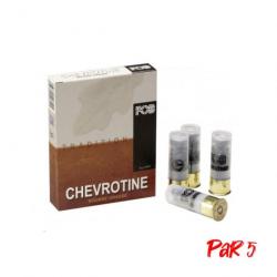 Cartouches FOB Chevrotine - Cal.12/67 - 21 / Par 5