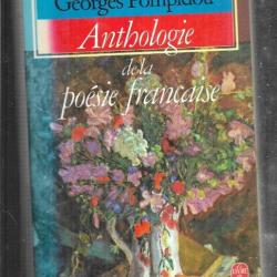 anthologie de la poésie française de georges pompidou , livre de poche 2495