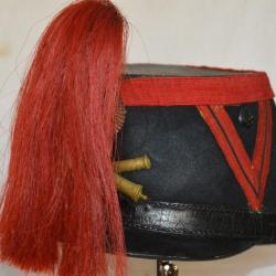SHAKO D'ARTILLERIE Mle 1872-FRENCH ARTILLERY SHAHO Mle 1872 (1872/1884)