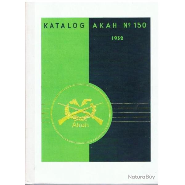 Catalogue AKAH de 1932 N150 de 364 pages TBE