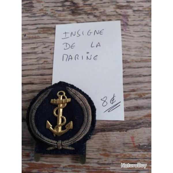 Insigne de la marine