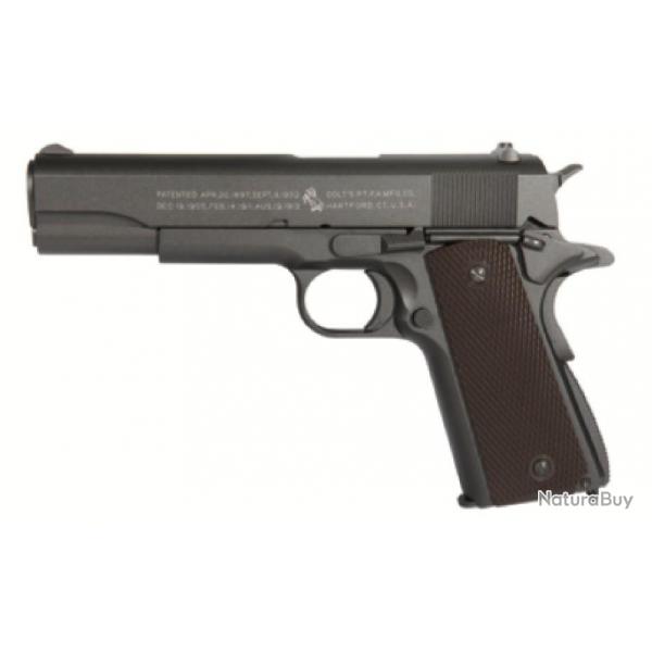 Rplique d'airsoft Pistolet Colt 1911GBB CO2 Mtal 1J