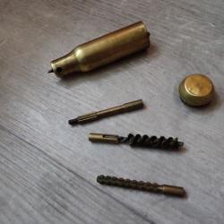 Outil de nettoyage pour pistolet parabellum suisse. Convient pour revolver 1882, 82/29 également