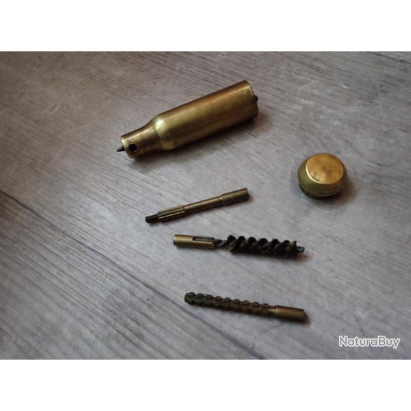 Outil de nettoyage pour pistolet parabellum suisse. Convient pour revolver 1882, 82/29 galement