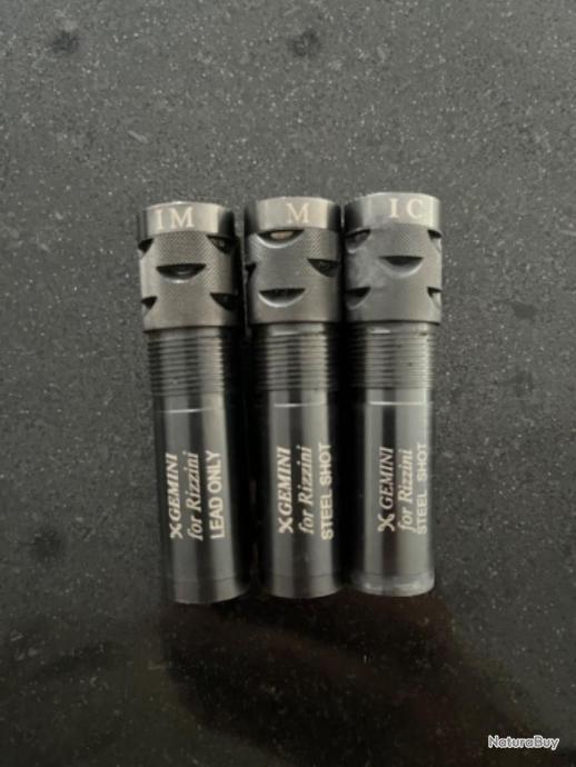 Chokes Gemini ported +20mm pour rizzini calibre 28 Chokes (10576062)