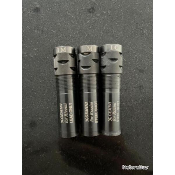 Chokes Gemini ported +20mm pour rizzini calibre 28 Chokes (10576062)