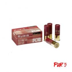 Munitions de chasse FOB Rubis - Cal.12/67 - 5 / Par 5