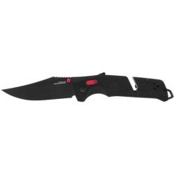 Couteau de poche Sog Trident AT Noir - Noir/Rouge