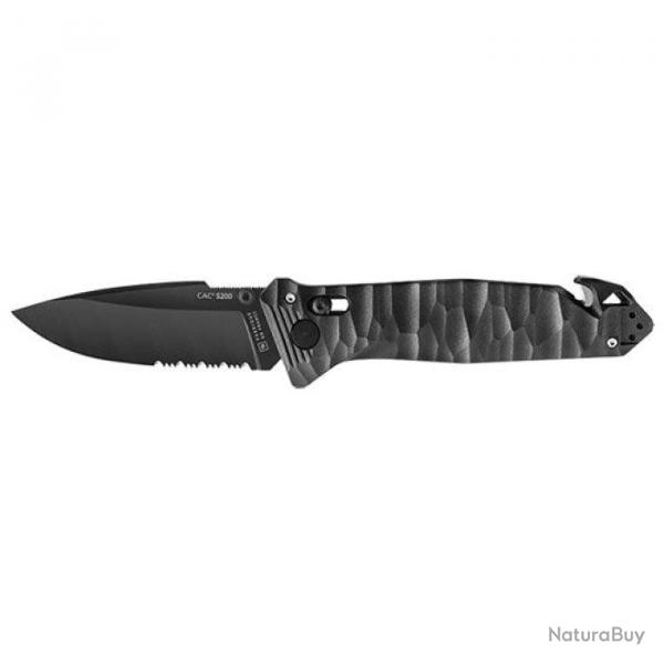 Couteau de poche TB Outdoo CAC S200 Mixte Toxifi - 3 fonctions 23,8 - 23,8 cm / Noir
