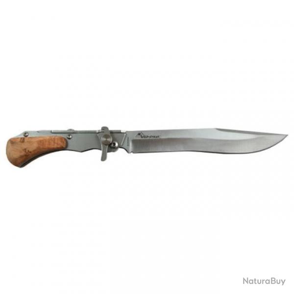 Dague de chasse pliante Wildsteer W'eStaing 32 cm / Genvrier - 32 cm / Genvrier