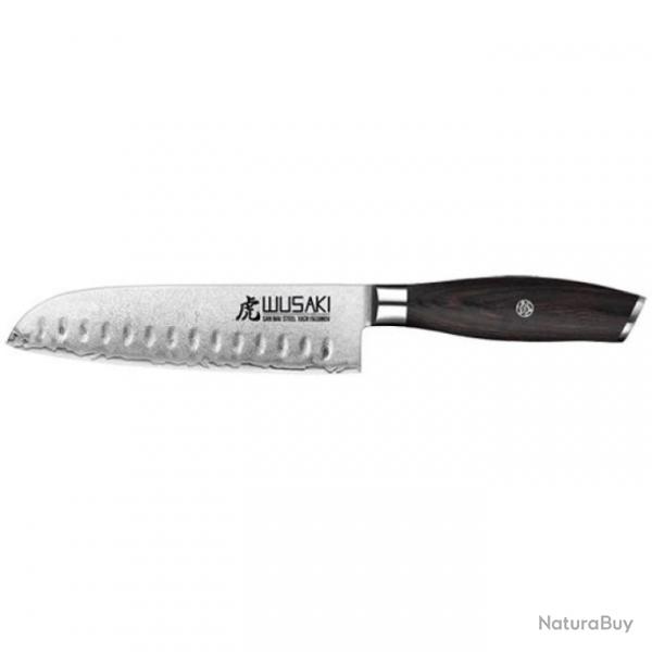 Couteau Wusaki Santoku 17 cm - 17 cm