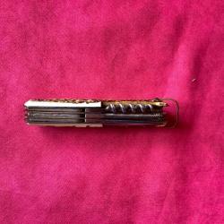 Couteau de poche ancien avec huit pièces, pas de prix de réserve.