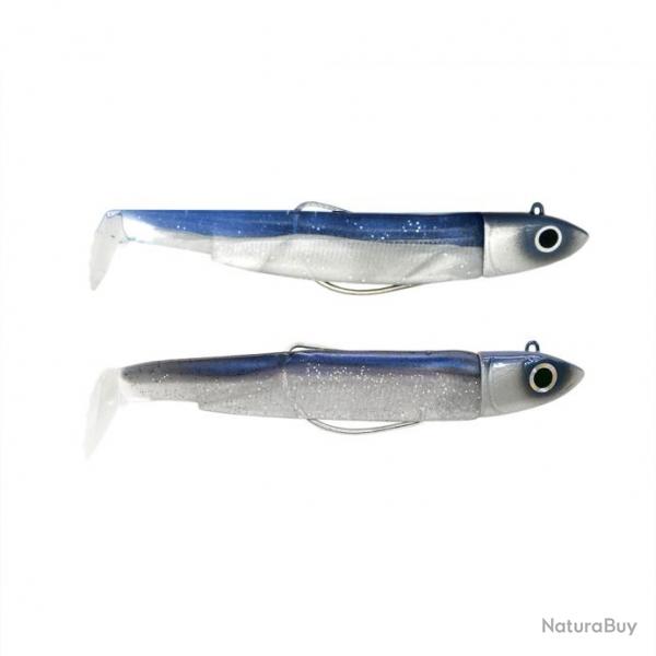Double Combo OffShore Fiiish Black Minnow 120 Electric Blue