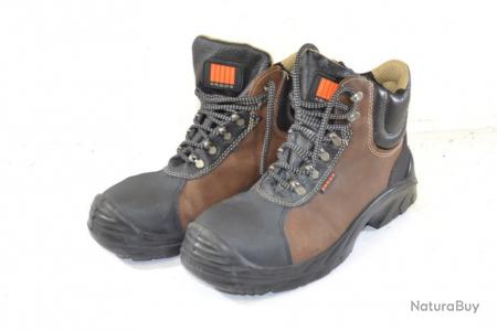 Chaussures de sécurité / chantier montantes ERGOS TIBET S3 SCR ISO  20345;2011 - Rangers et bottes militaria (10578731)