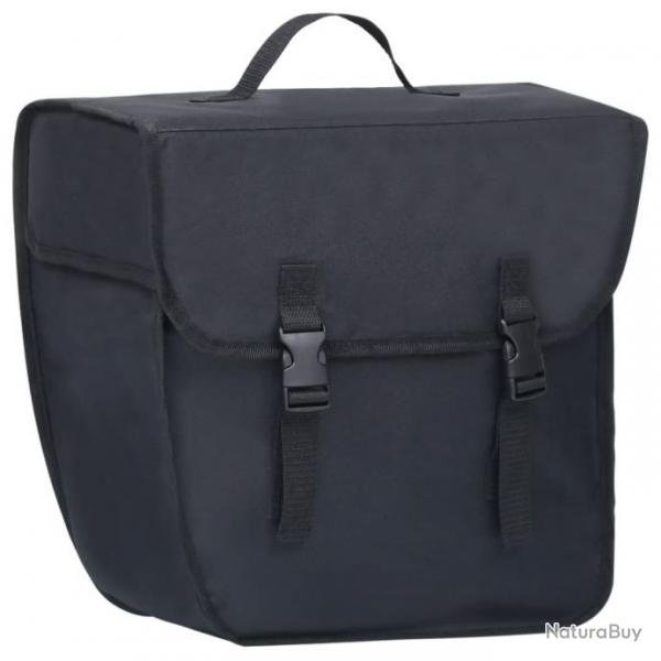 Sac de vlo simple pour porte-bagages tanche 21 L Noir