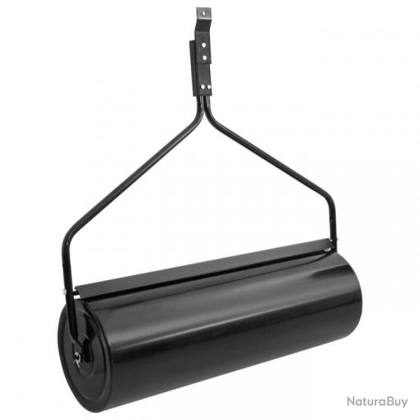 Rouleau  gazon de jardin noir 63 L fer