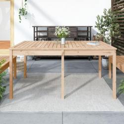 Table de jardin 159,5x82,5x76 cm bois massif de pin