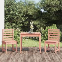 Ensemble de bistrot de jardin 3 pcs bois massif Douglas