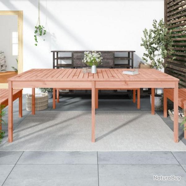 Table de jardin 203,5x100x76 cm bois massif de douglas