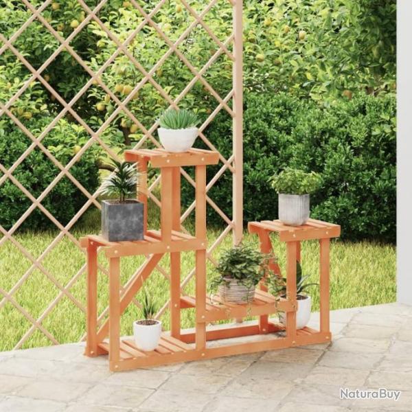 Support  fleurs 90x25x73,5 cm bois massif de sapin