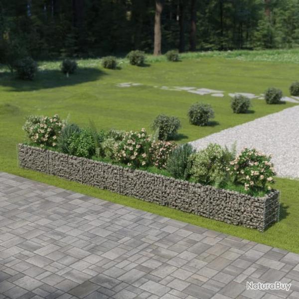 Lit surlev  gabion Acier galvanis 540x50x50 cm