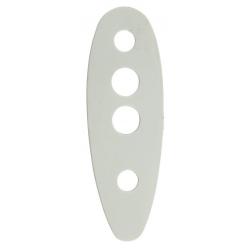 Intercalaires en plastique blanc 1,2 mm épaisseur