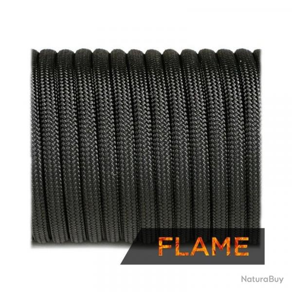 Para-corde Fire de survie - 10m Noir