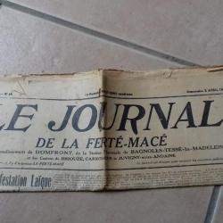 Journal ancien 1933