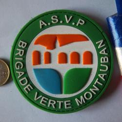 Police asvp / brigade verte montauban - pvc 3d