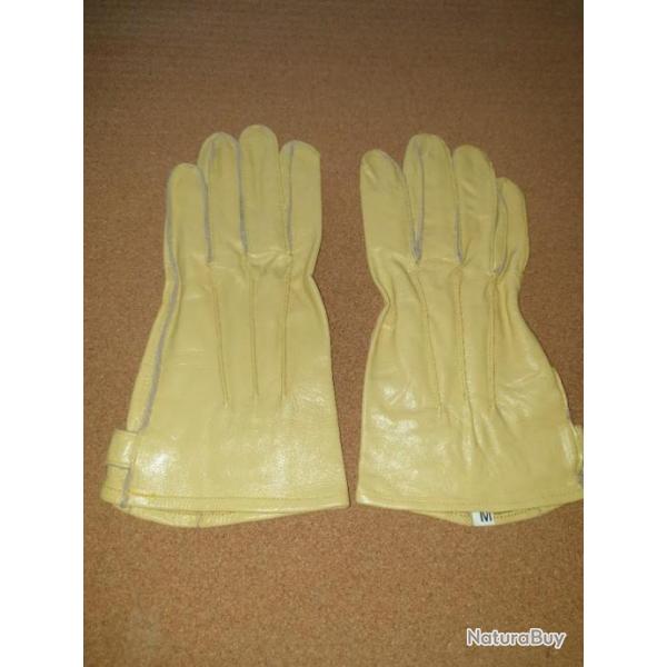Paire de gants en cuir taille M para US  en reproduction  P12