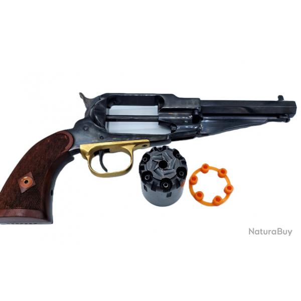 Protge chemines Orange, Remington 1858 calibre 44 poudre noire