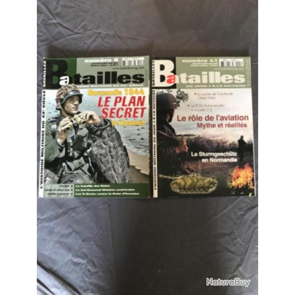 Magazine batailles 8 et 41