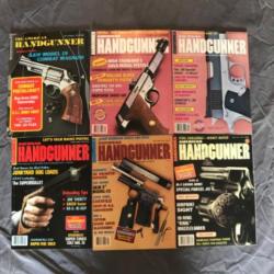 Magazine the american handgunner année 1977 à 1985
