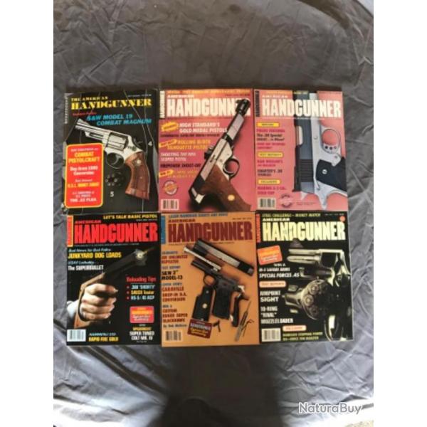 Magazine the american handgunner anne 1977  1985
