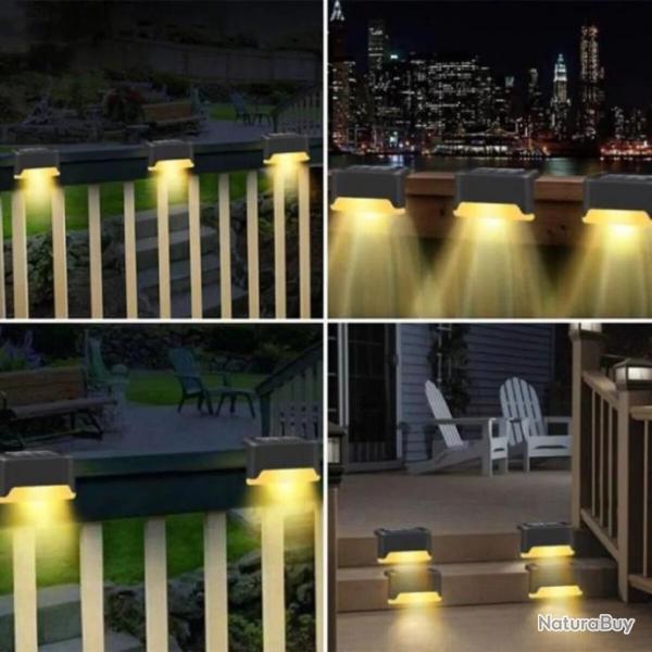 Lot de 16 Lampe de pont Solaire LED Impermable lumire Extrieur jardin