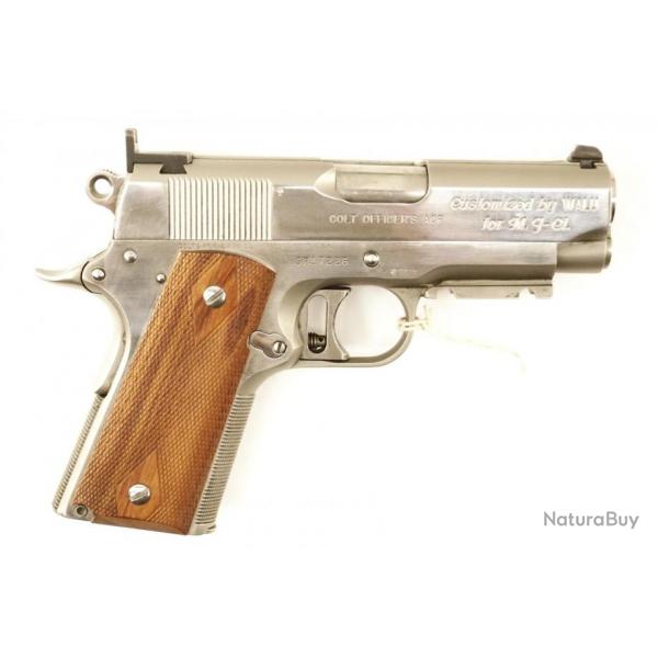 pistolet colt 1911 series 80 mk4 officer pit bull calibre 45 acp