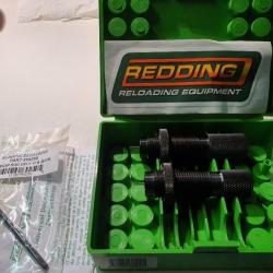 REDDING JEUX D'OUTILS NEUF UNIVER DECAPPING KIT LARGE / SMALL DIES W/69250 ROD REF REDDING 69500