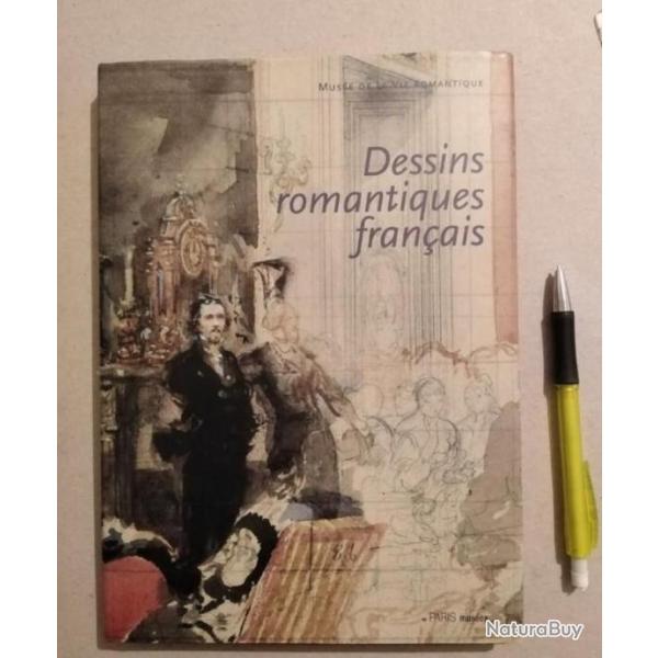 Dessins romantiques franais. Muse de la vie romantique