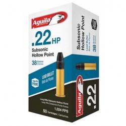 AGUILA 22LR SUBSONIC HOLLOW POINT LIVRAISON OFFERTE