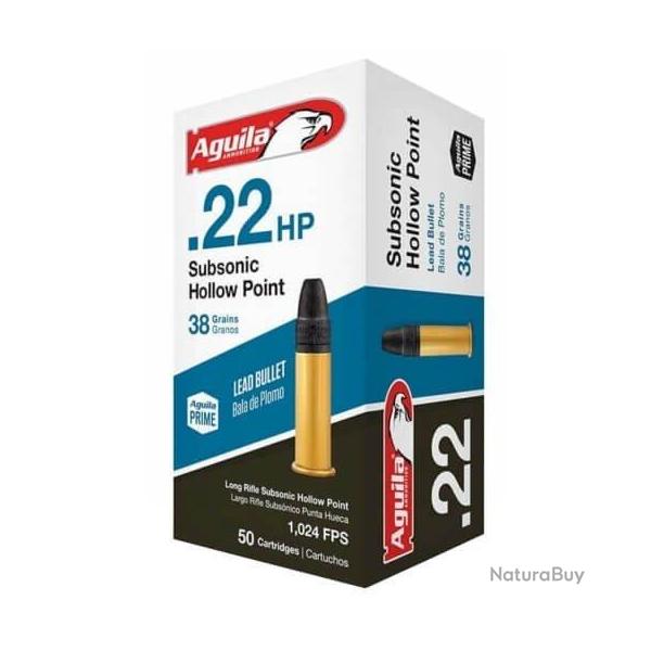 AGUILA 22LR SUBSONIC HOLLOW POINT LIVRAISON OFFERTE