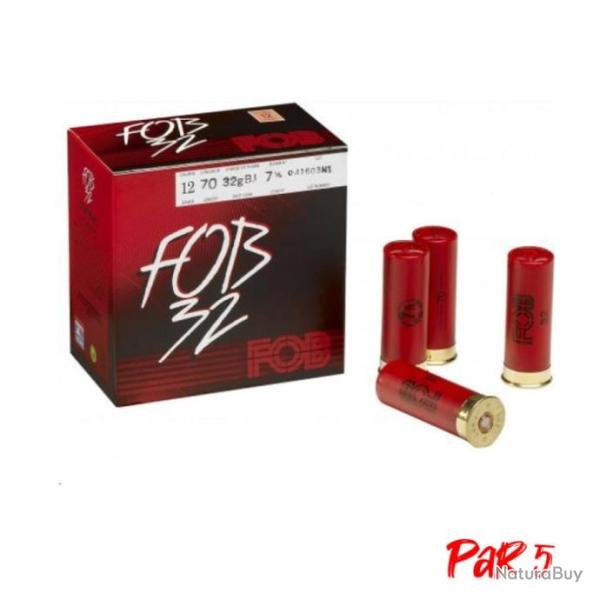 Cartouches FOB Chasse 32 - Cal.12/70 - 32 g / 5 / Par 5