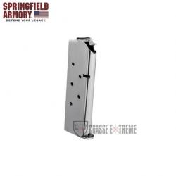 Chargeur SPRINGFIELD ARMORY 1911 Inox 8 Cps Cal 45 Acp