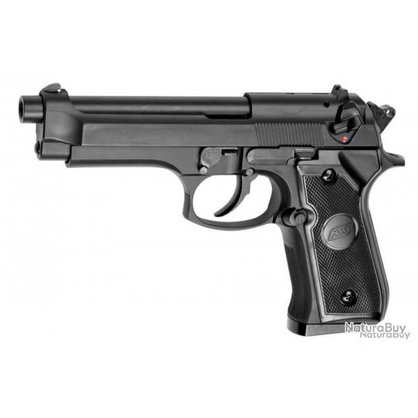 Rplique pistolet M92 gaz Noir GNB - Rplique - Noir - PG1004