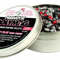 Plombs Prédator à tête pointue cal. 4,5 mm - PB700