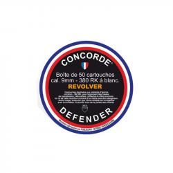 Boîte de 50 cartouches 9 mm à blanc RK - 50 cart - MD016