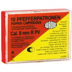 Boîte de 10 cartouches 9 mm RK à poivre - MD223