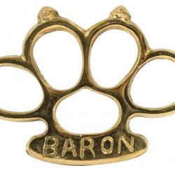 Poing américain BARON laiton poli - Poing américain - AD314