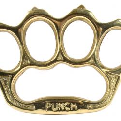 Poing américain PUNCH laiton poli - Poing américain - AD315