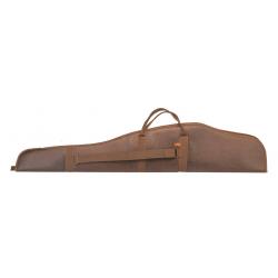 Fourreau en vinyle marron pour carabine et lunette - Fourreau Large - CU1213